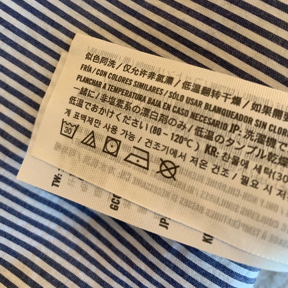 A&F Off-The-Shoulder Striped Top - Picture 6 of 6